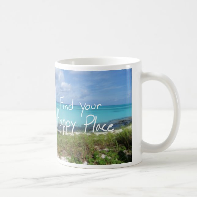 Find Your Happy Place Bahama Beach Mug (Right)