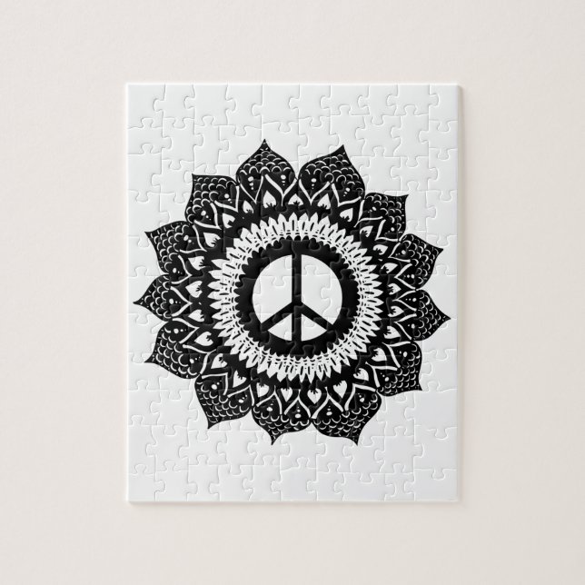 Find your inner peace | Mandala Design Jigsaw Puzzle (Vertical)
