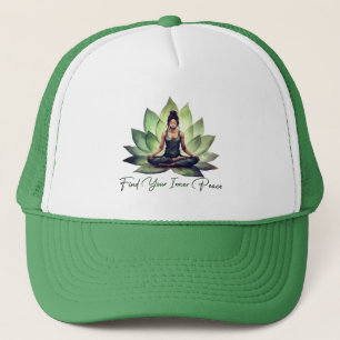 Find your inner peace trucker hat