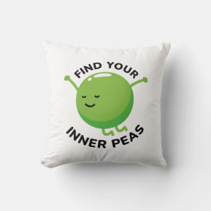 Find Your Inner Peas Cushion
