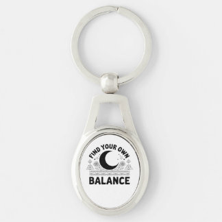 Find Your Own Balance Key Ring