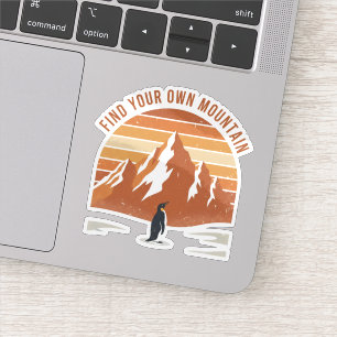 Find Your Own Mountain - the inspirational penguin