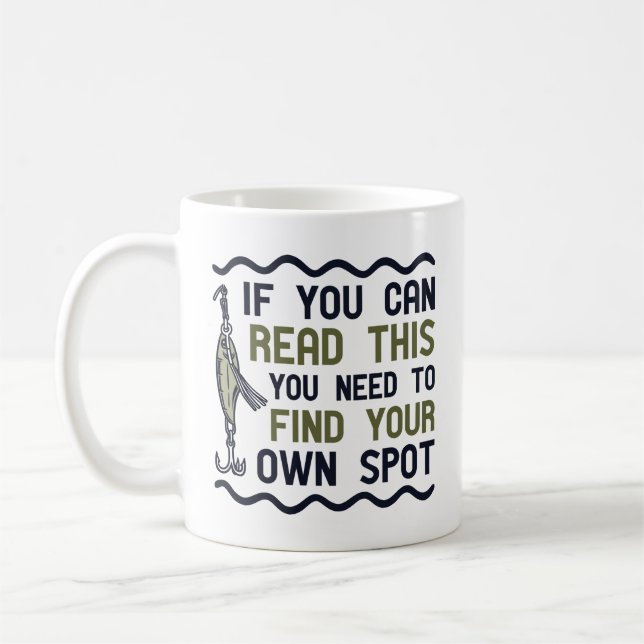 Find Your Own Spot Coffee Mug (Left)