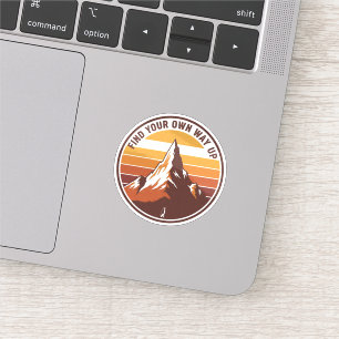 Find Your Own Way UP– Inspirational Penguin Design