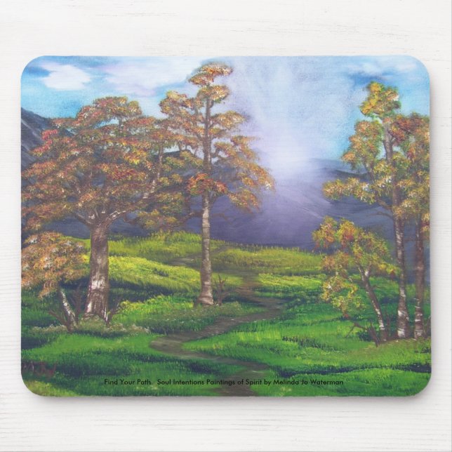 Find Your Path Mouse Mat (Front)