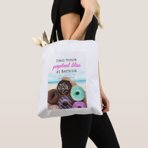 Find your perpetual bliss at Bayside Heat Tote Bag