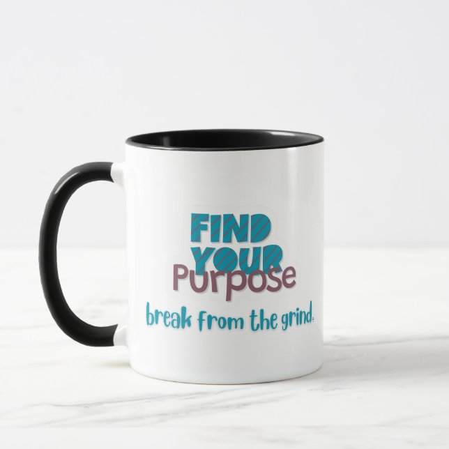 Find Your Purpose Coffee Mug (Left)