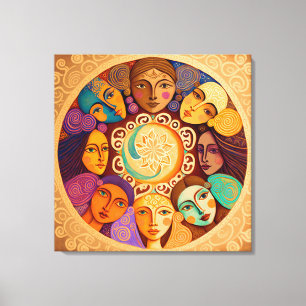 Find Your Spiritual Tribe Canvas Print
