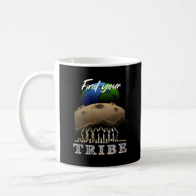 Find Your Tribe Coffee Mug (Left)