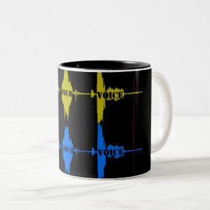 Find Your Voice Two-Tone Coffee Mug