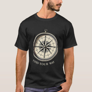 Find Your Way Compass T-Shirt