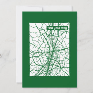 find your way invitation