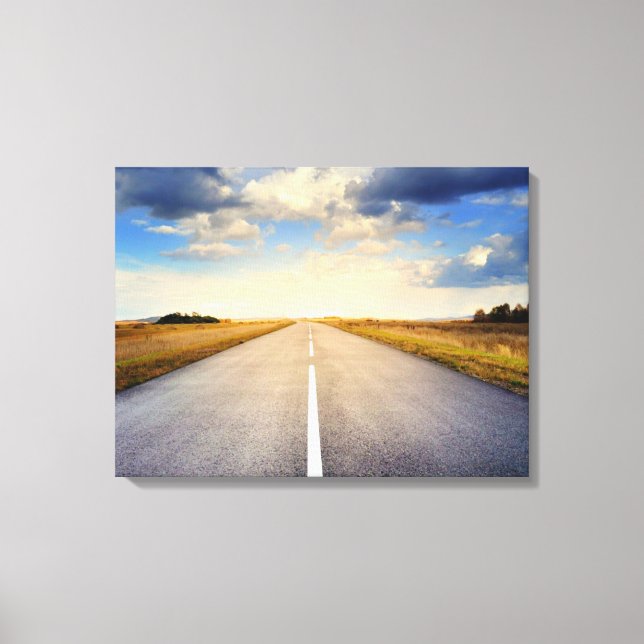 Find Your Way Stretched Canvas Print (Front)