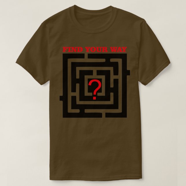 Find Your Way T-Shirt (Design Front)