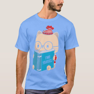 Find YoursJourney Healing Cat Book by Tobe Fonseca T-Shirt