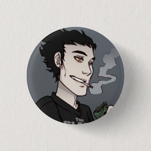 FindChaos - Gaki 3 Cm Round Badge (Front)