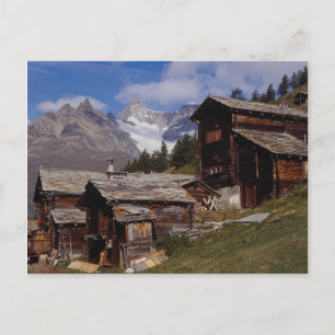 Findeln, Zermatt, Switzerland Postcard