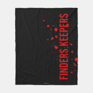 Finders Keepers Fleece Blanket