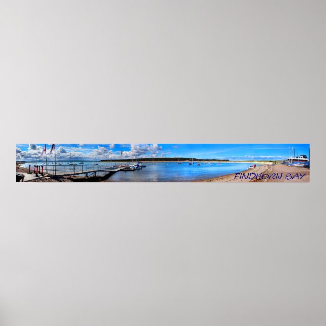 findhorn bay poster (Front)