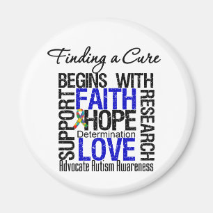 Finding a Cure For Autism Magnet