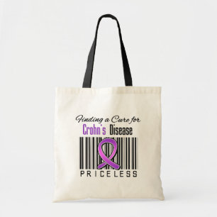 Finding a Cure For Crohns Disease PRICELESS Tote Bag