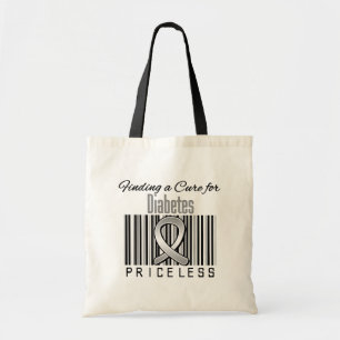 Finding a Cure For Diabetes PRICELESS Tote Bag
