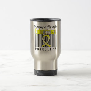 Finding a Cure For Endometriosis PRICELESS Travel Mug