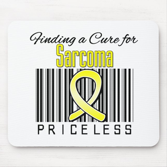 Finding a Cure For Sarcoma PRICELESS Mouse Mat (Front)