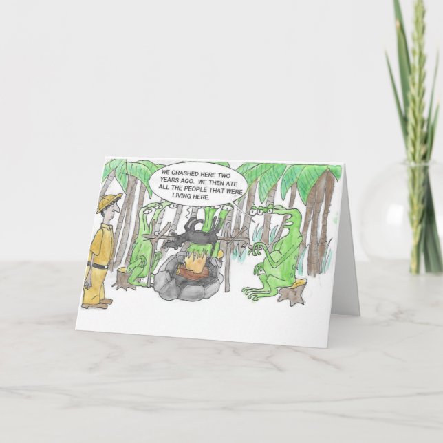 Finding a Surprise Birthday Card (Front)