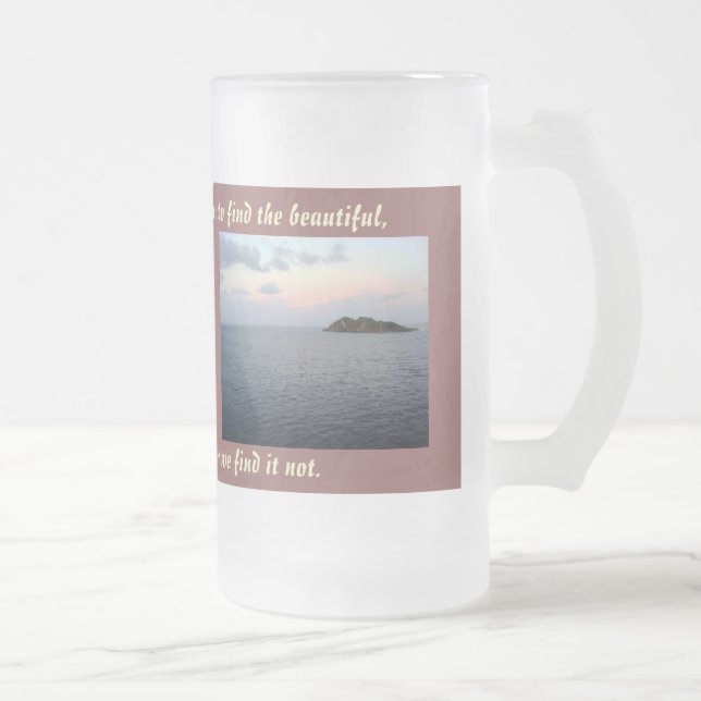 Finding Beauty mug (Right)