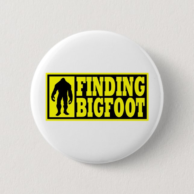 Finding Bigfoot Logo Gear 6 Cm Round Badge (Front)