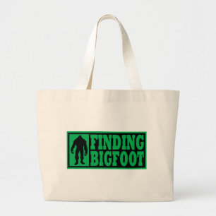 Finding Bigfoot Logo Gear Large Tote Bag