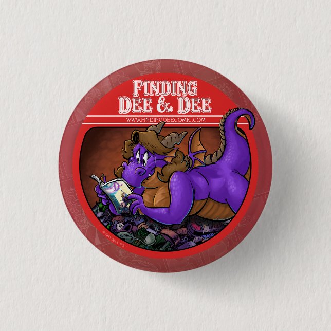 Finding Dee & Dee Button (Front)