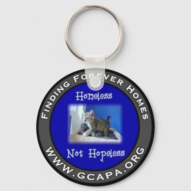 Finding Forever Homes Key Ring (Front)