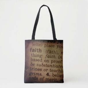 Finding Meaning - Faith Tote Bag