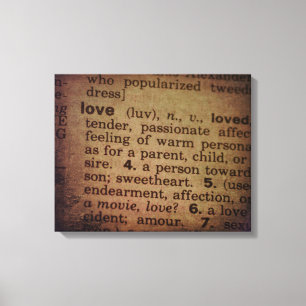 Finding Meaning - Love Canvas Print