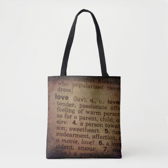Finding Meaning - Love Tote Bag (Front)