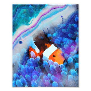 Finding Nemo - Underwater Abstract Art Photo Print