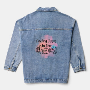 Finding Peace Denim Jacket