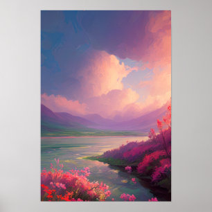 Finding Peace in the Beauty of Nature Poster