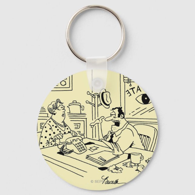 Finding Relatives Key Ring (Front)