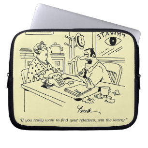Finding Relatives Laptop Sleeve