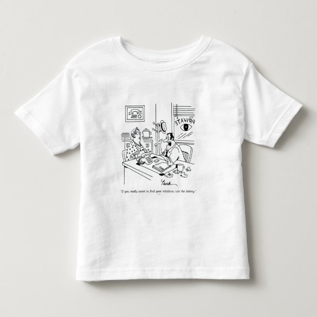 Finding Relatives Toddler T-Shirt (Front)