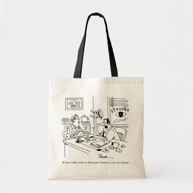 Finding Relatives Tote Bag (Front)