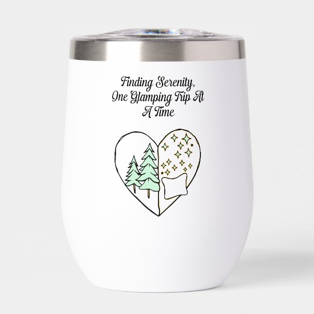 Finding Serenity Glamping Trip Relaxation (Front)