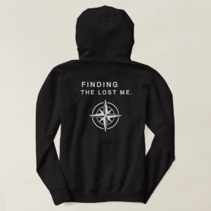 Finding The Lost Me Compass Graphic Streetwear  Hoodie
