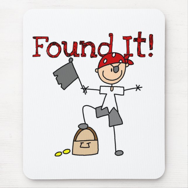 Finding Treasure Mouse Mat (Front)