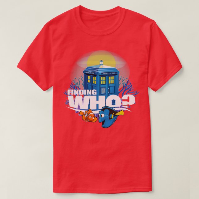 Finding Who T-Shirt (Design Front)