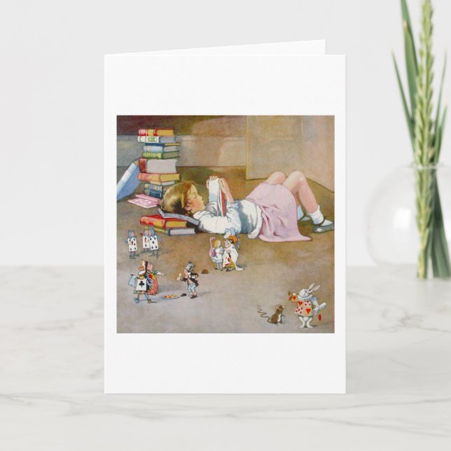 FINDING WONDERLAND CARD (Front)