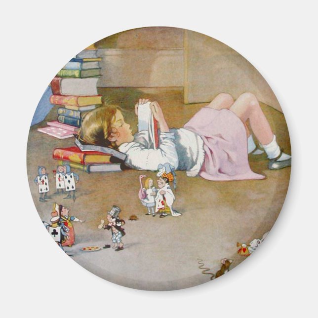 FINDING WONDERLAND MAGNET (Front)